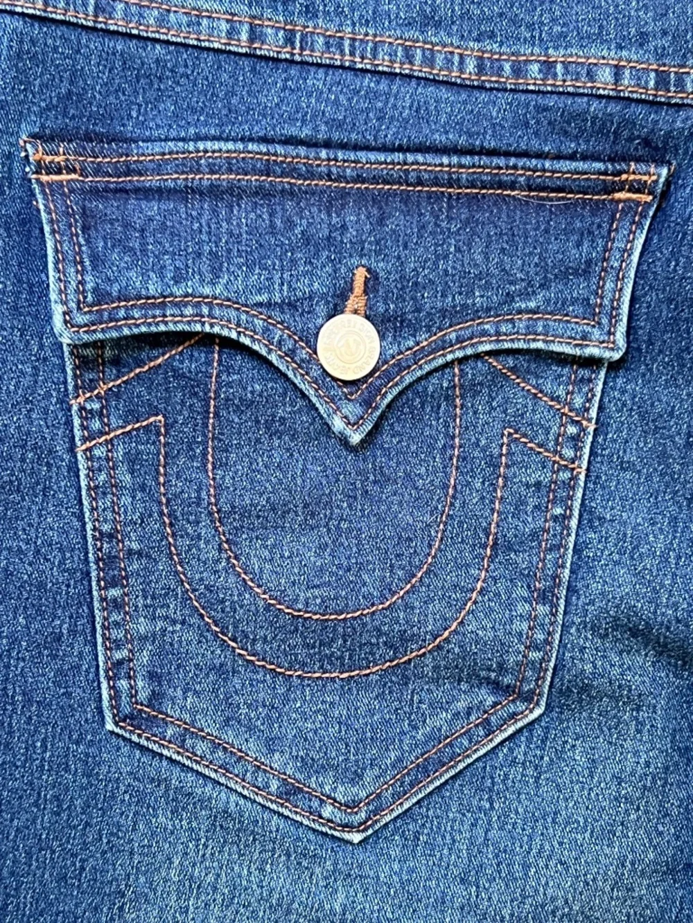 True Religion Jeans 34x32 RICKY Relaxed Straight Fit Perfect Condition